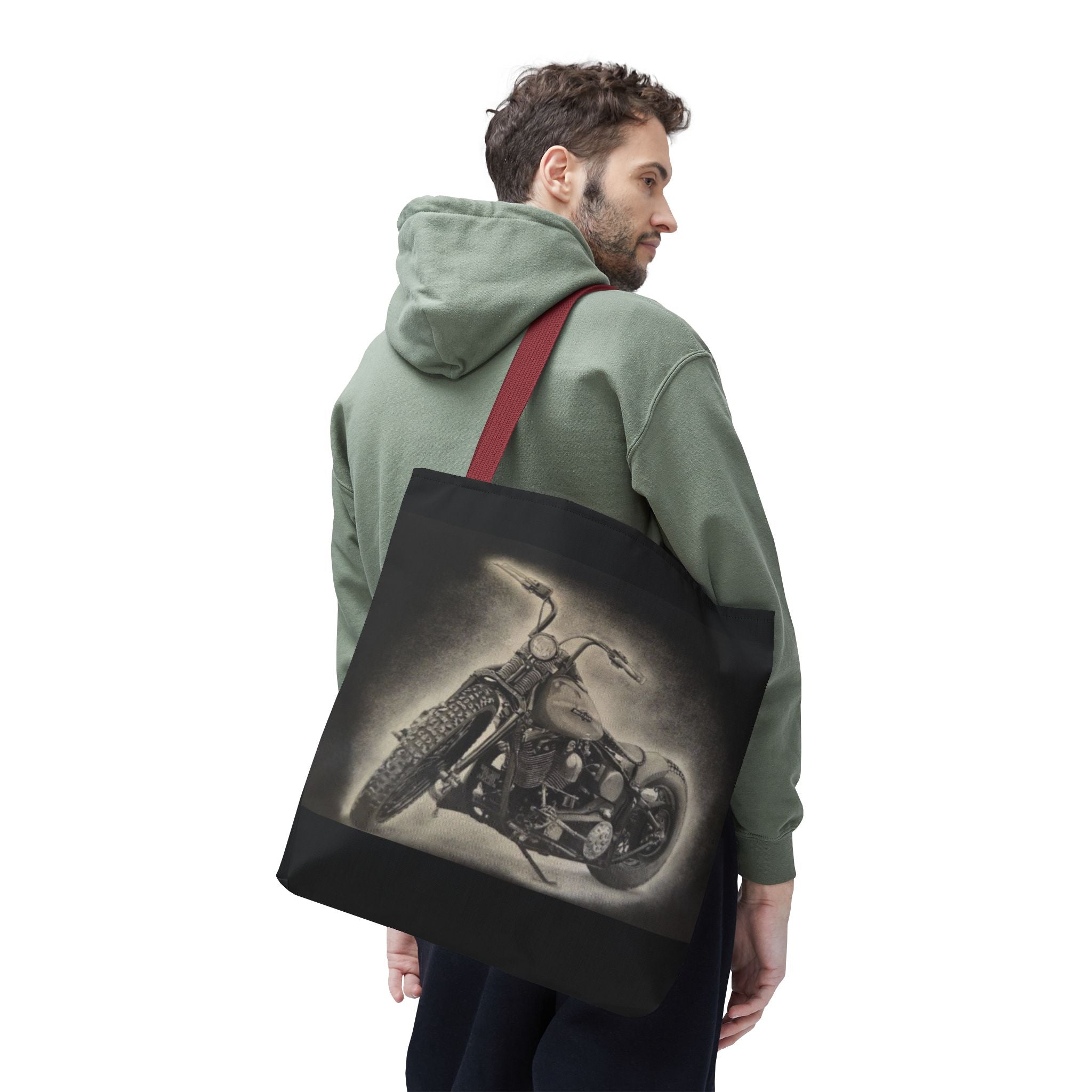 Chrome Shadow Tote Bag