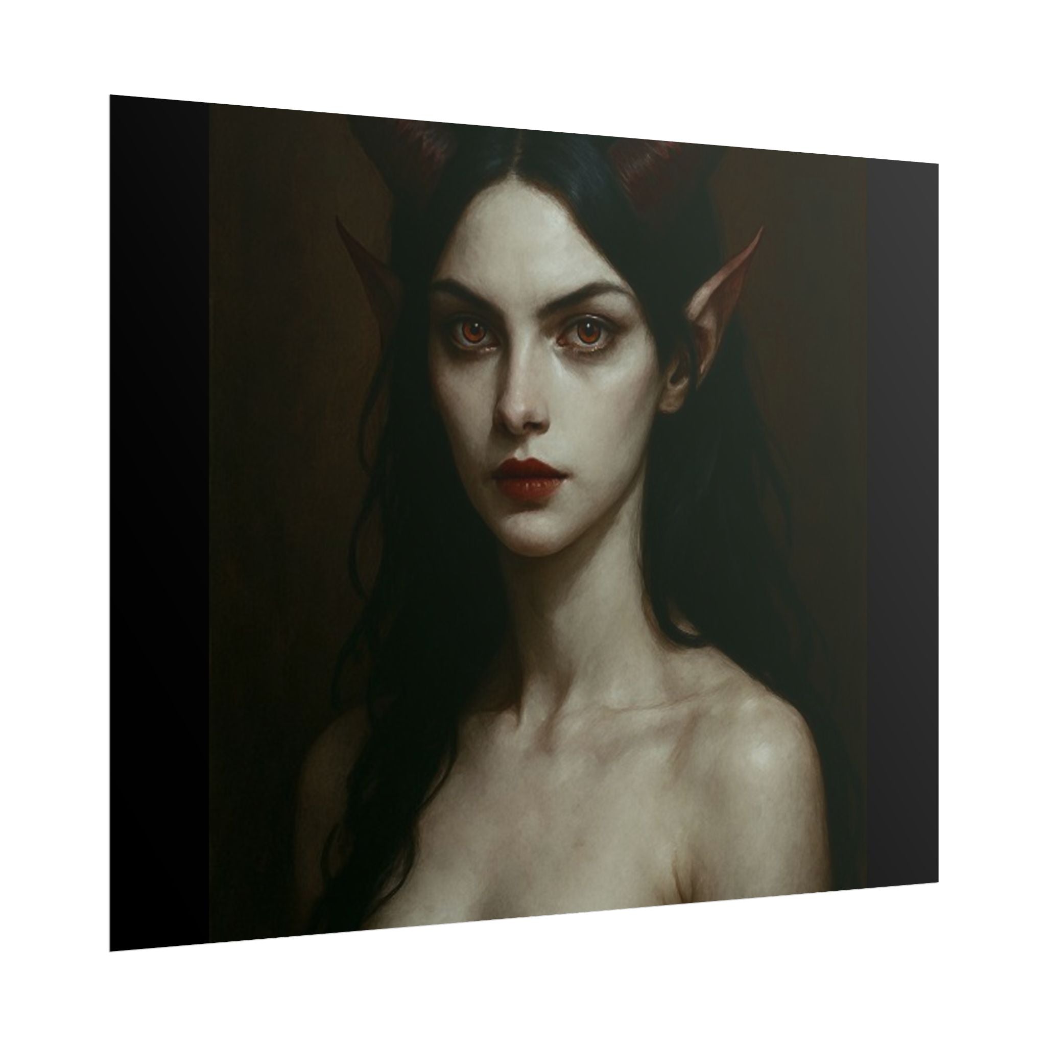 Gothic Art Rolled Posters, Dark Fantasy Wall Decor