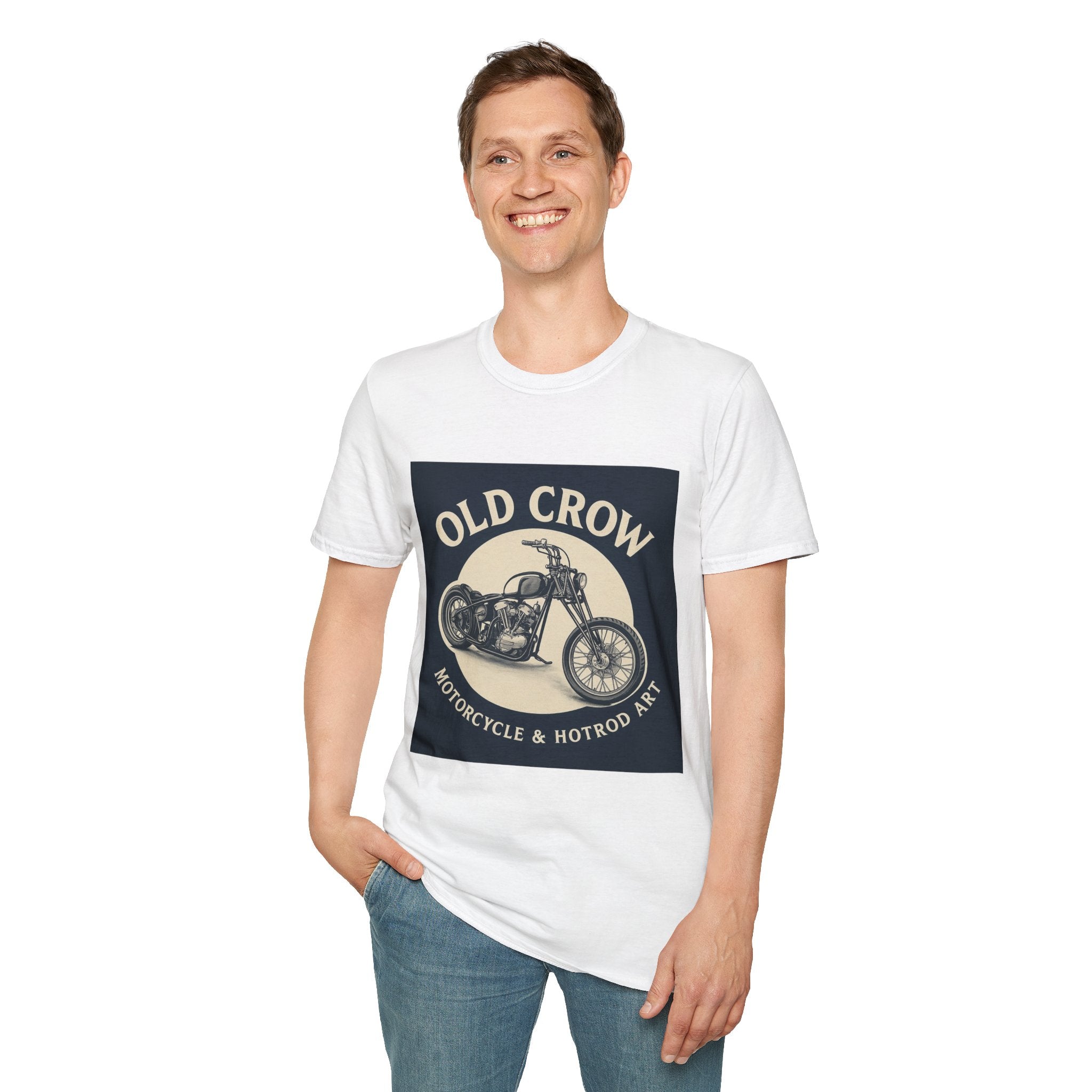 Old Crow Vintage Chopper Softstyle T-Shirt