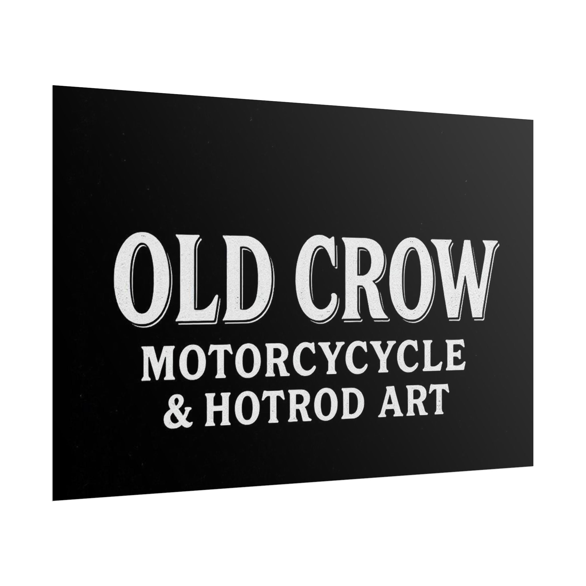 Old Crow: The Omen Art Rolled Posters