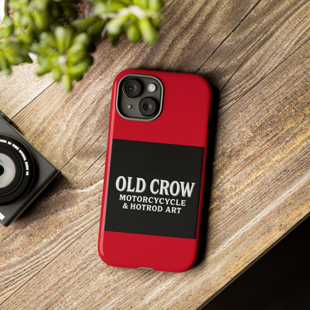 Vintage Old Crow Garage Style  Cases