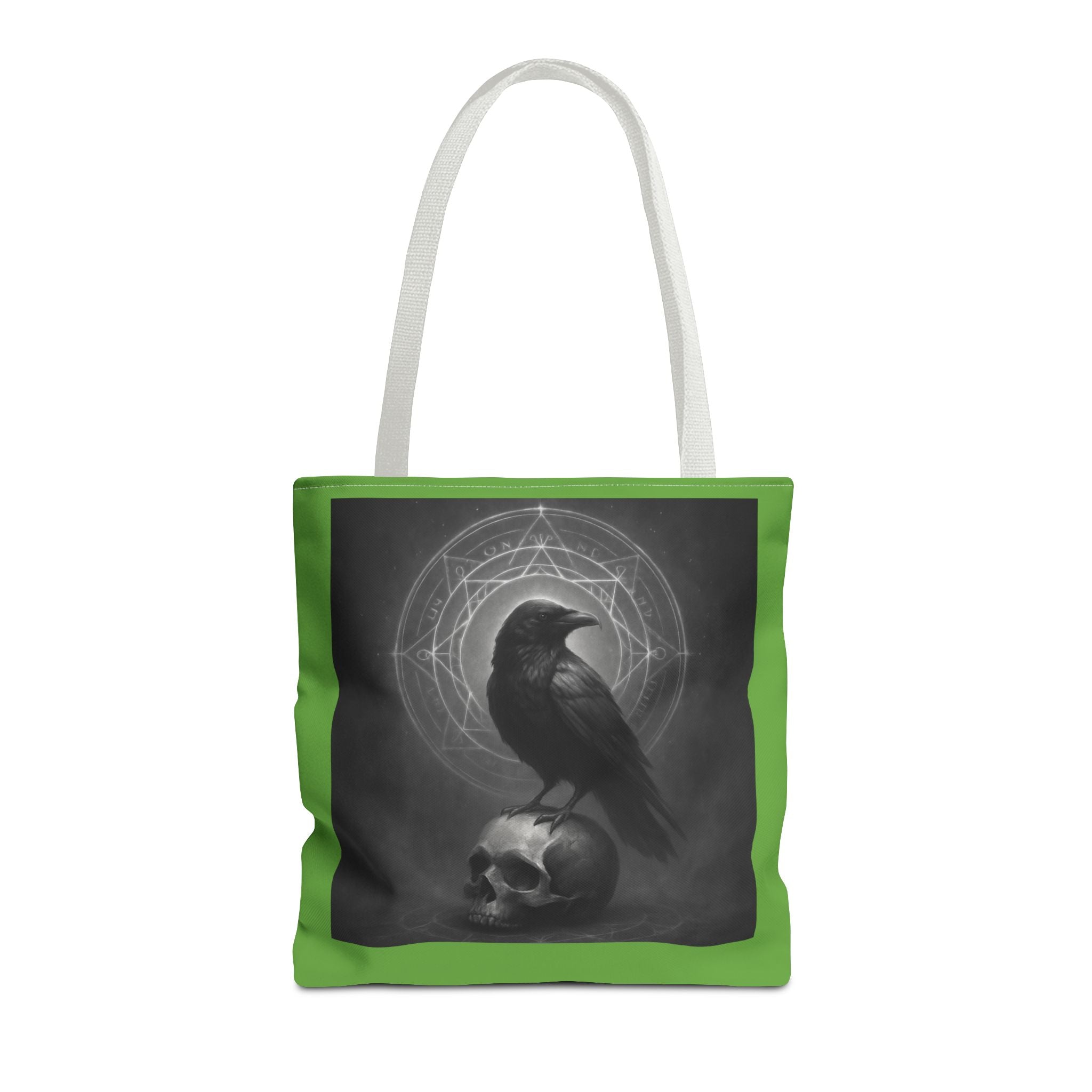 Black Raven & Skull Magic  Tote Bag