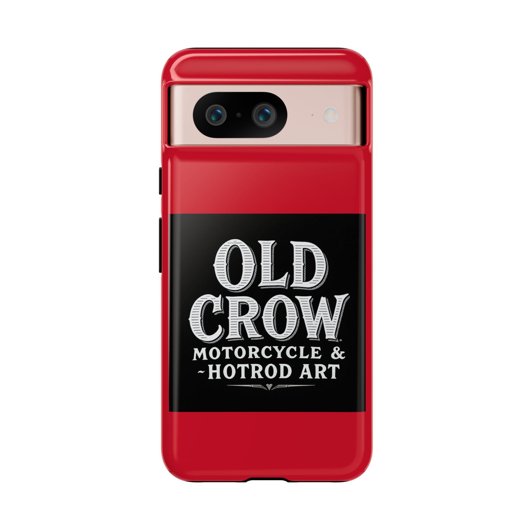 Classic Old Crow Garage Typography Cases