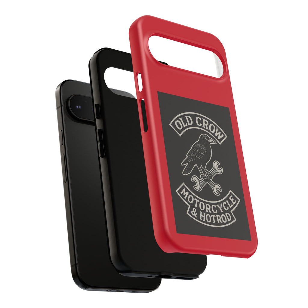 Old Crow Garage Retro Hotrod Rider Cases