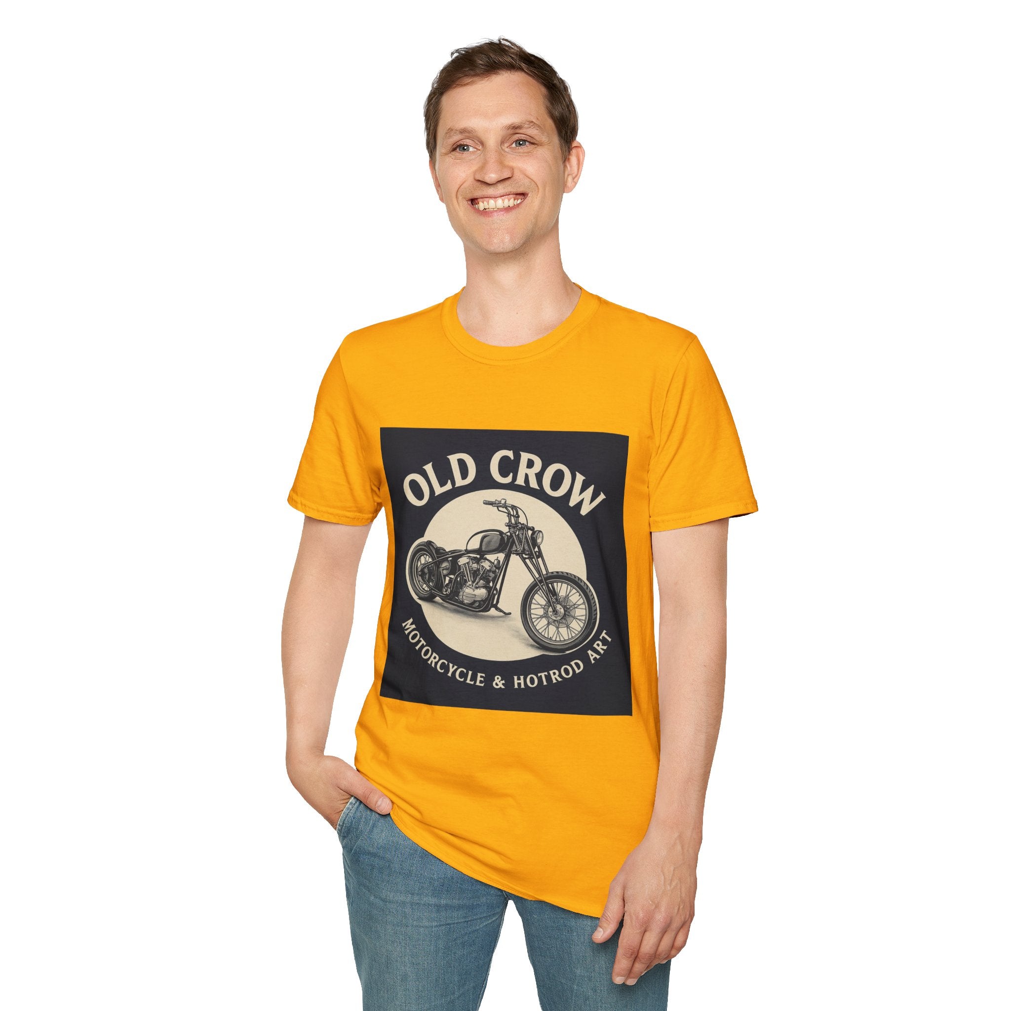 Old Crow Vintage Chopper Softstyle T-Shirt