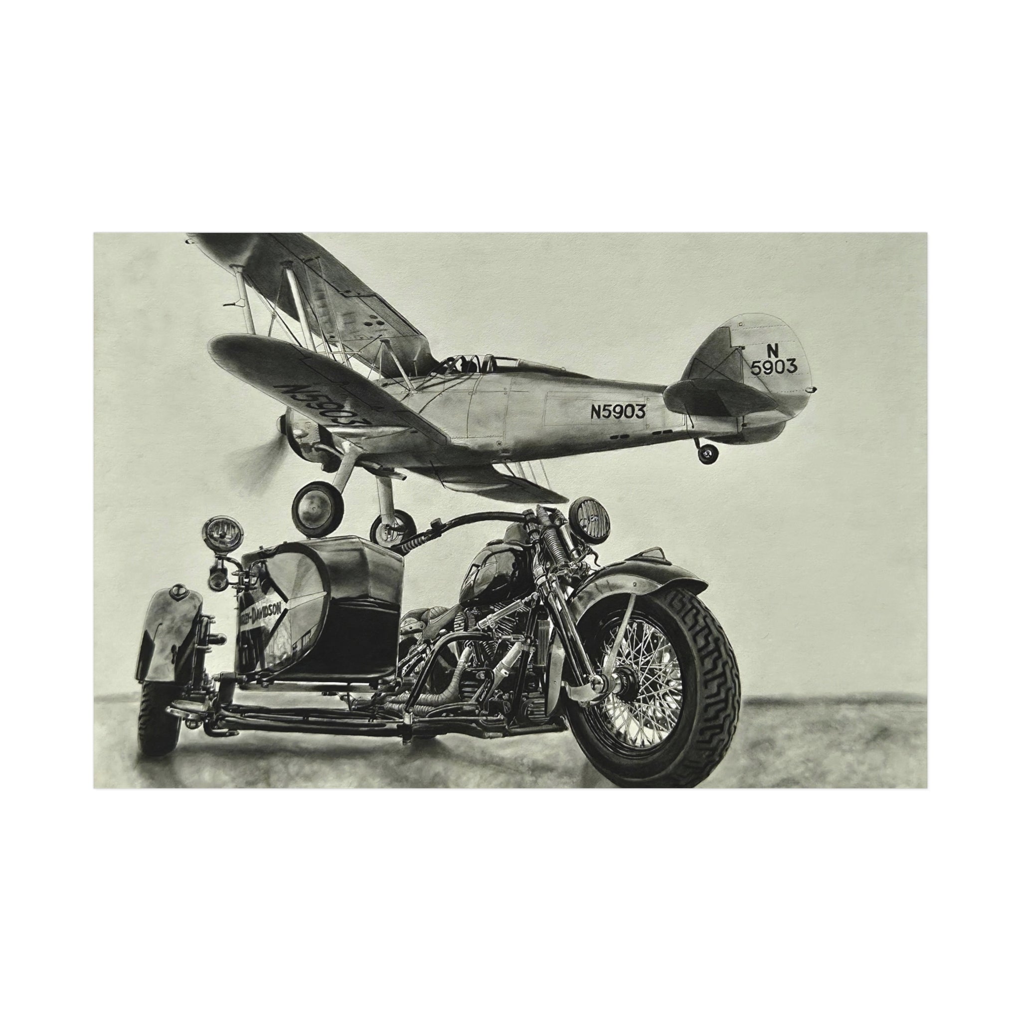 From Runway to Highway Transportation Art Print