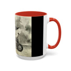 8 Vintage Racing Accent Coffee Mug