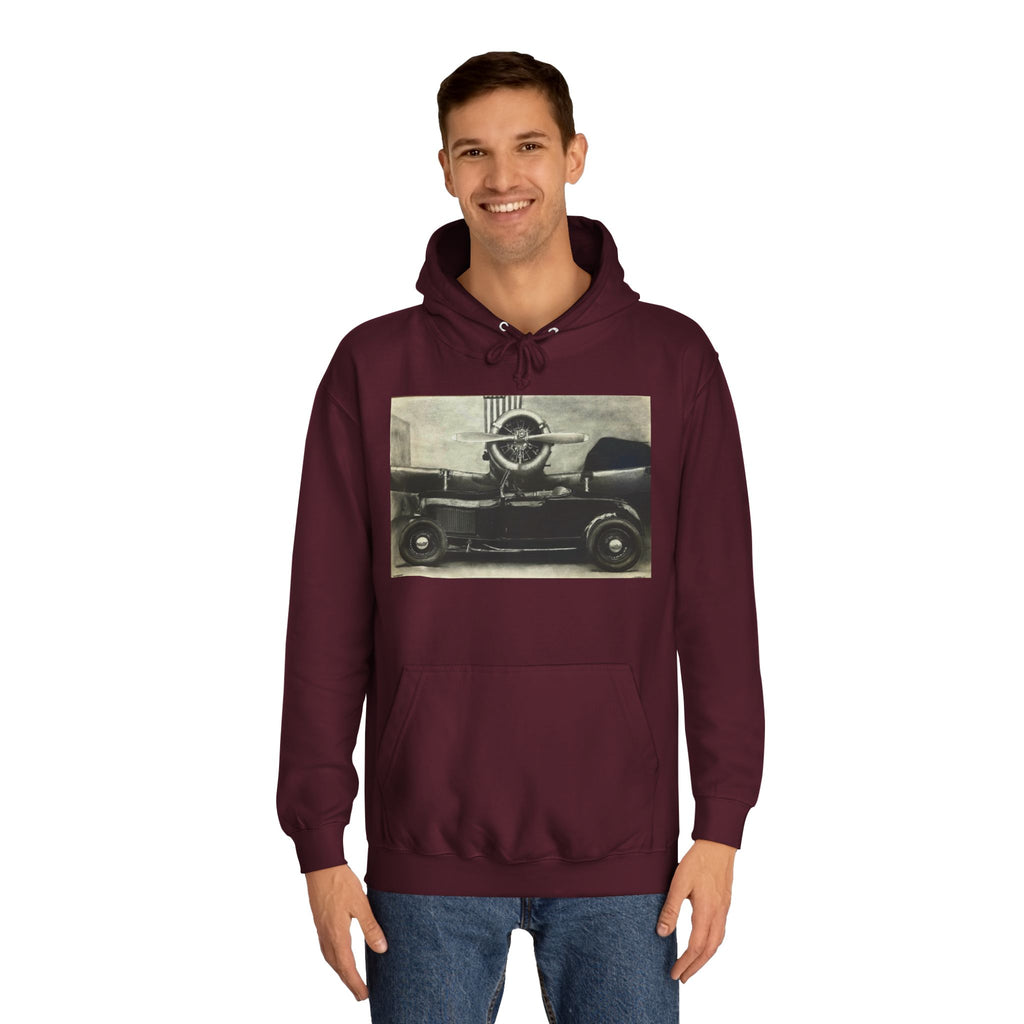 Sky and Speed Hoodie College Hoodie