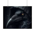 Dark Raven Hooded Rolled Poster
