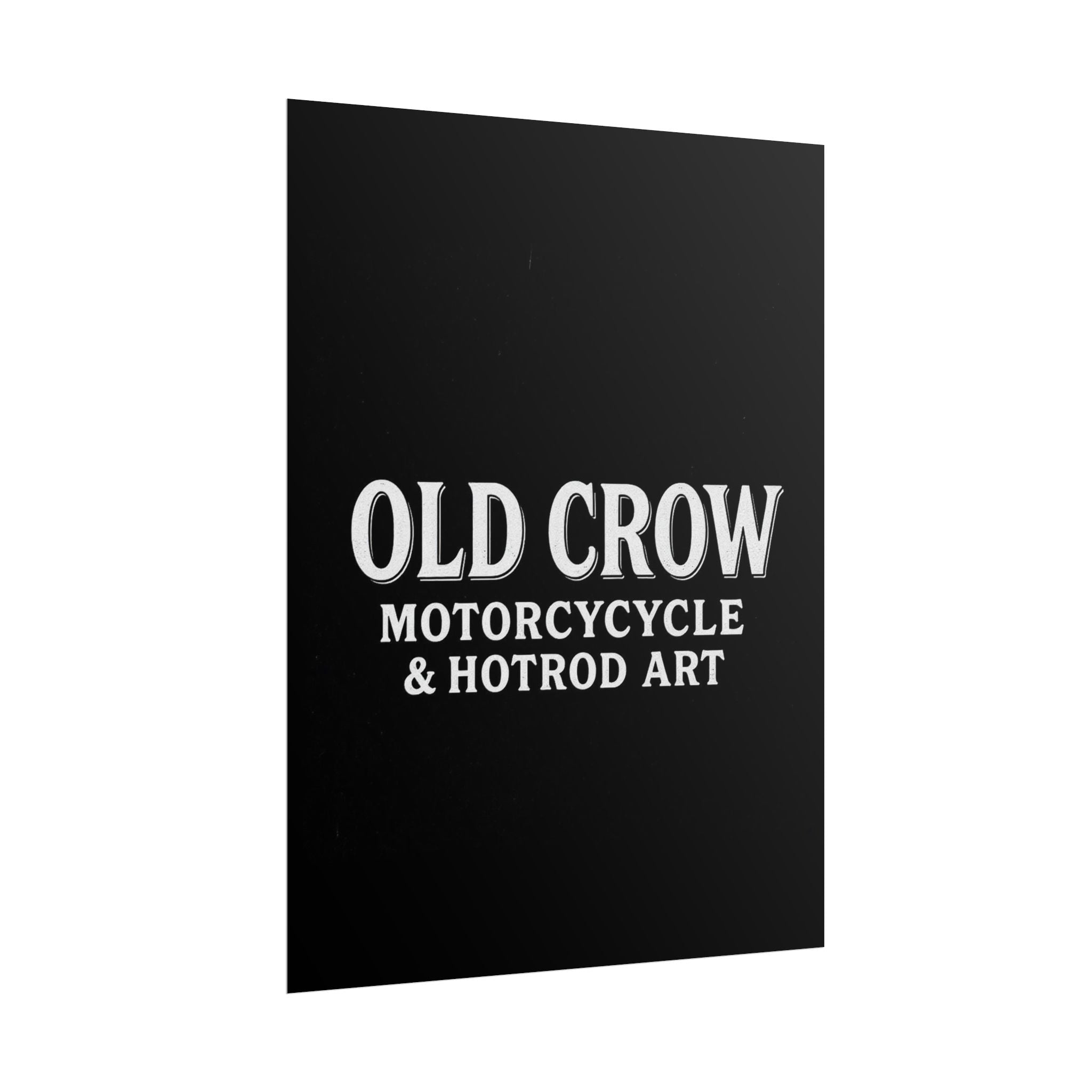 Old Crow: The Omen Art Rolled Posters