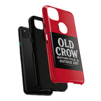 Classic Old Crow Garage Typography Cases