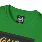 Old Crow Motorcycle & Hotrod Art Softstyle T-Shirt