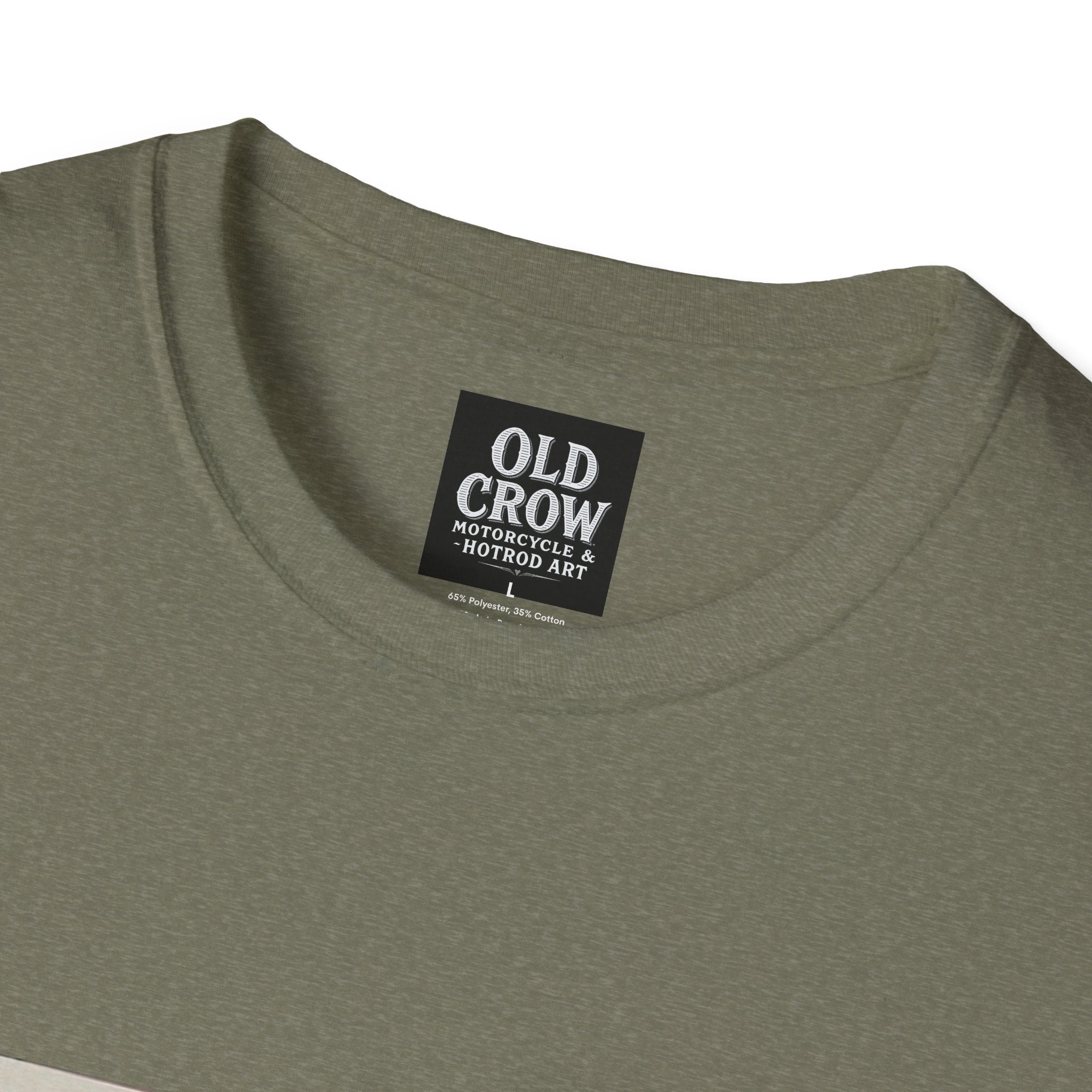Aviation and Motorcycle Heritage Print  T-Shirt
