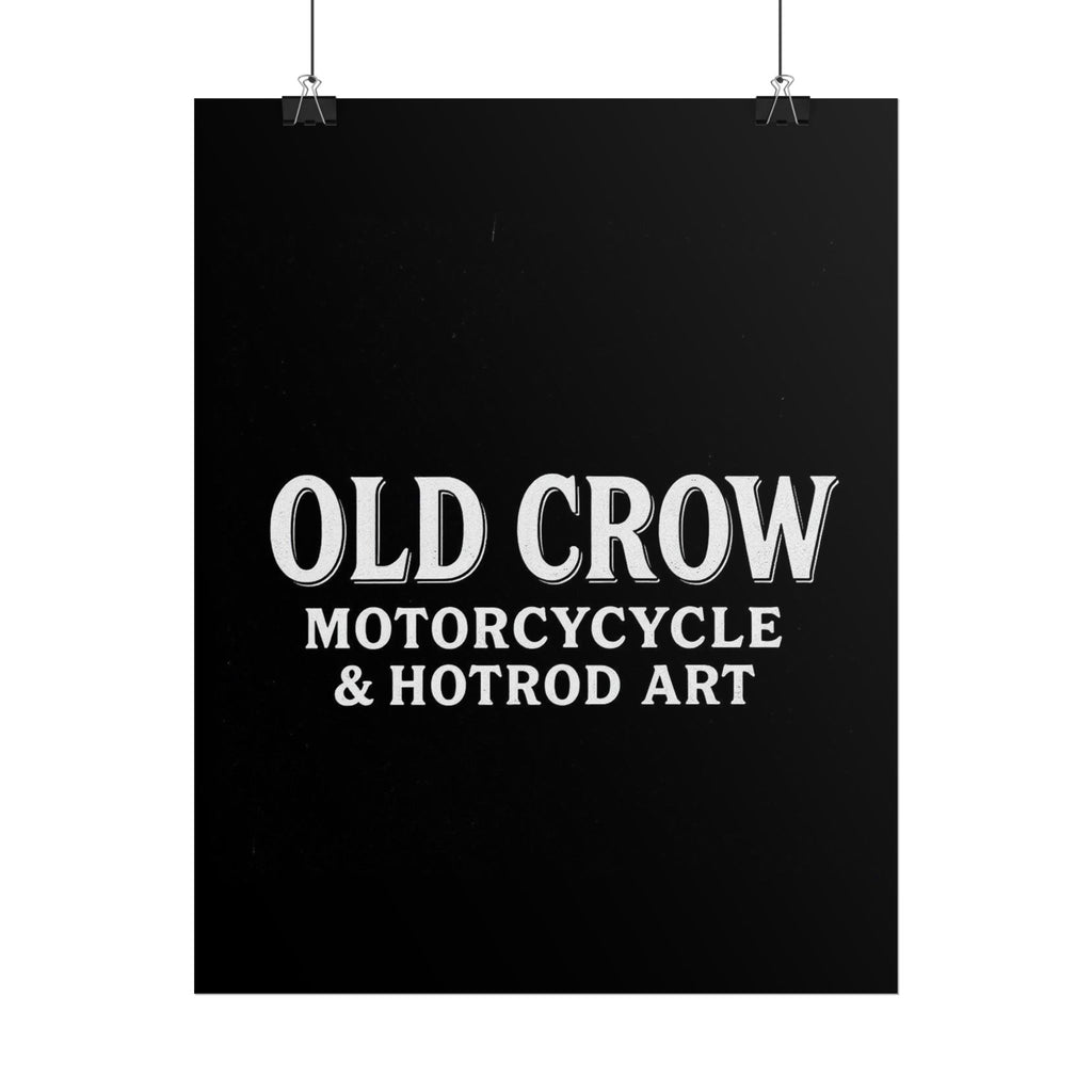 Old Crow: The Omen Art Rolled Posters