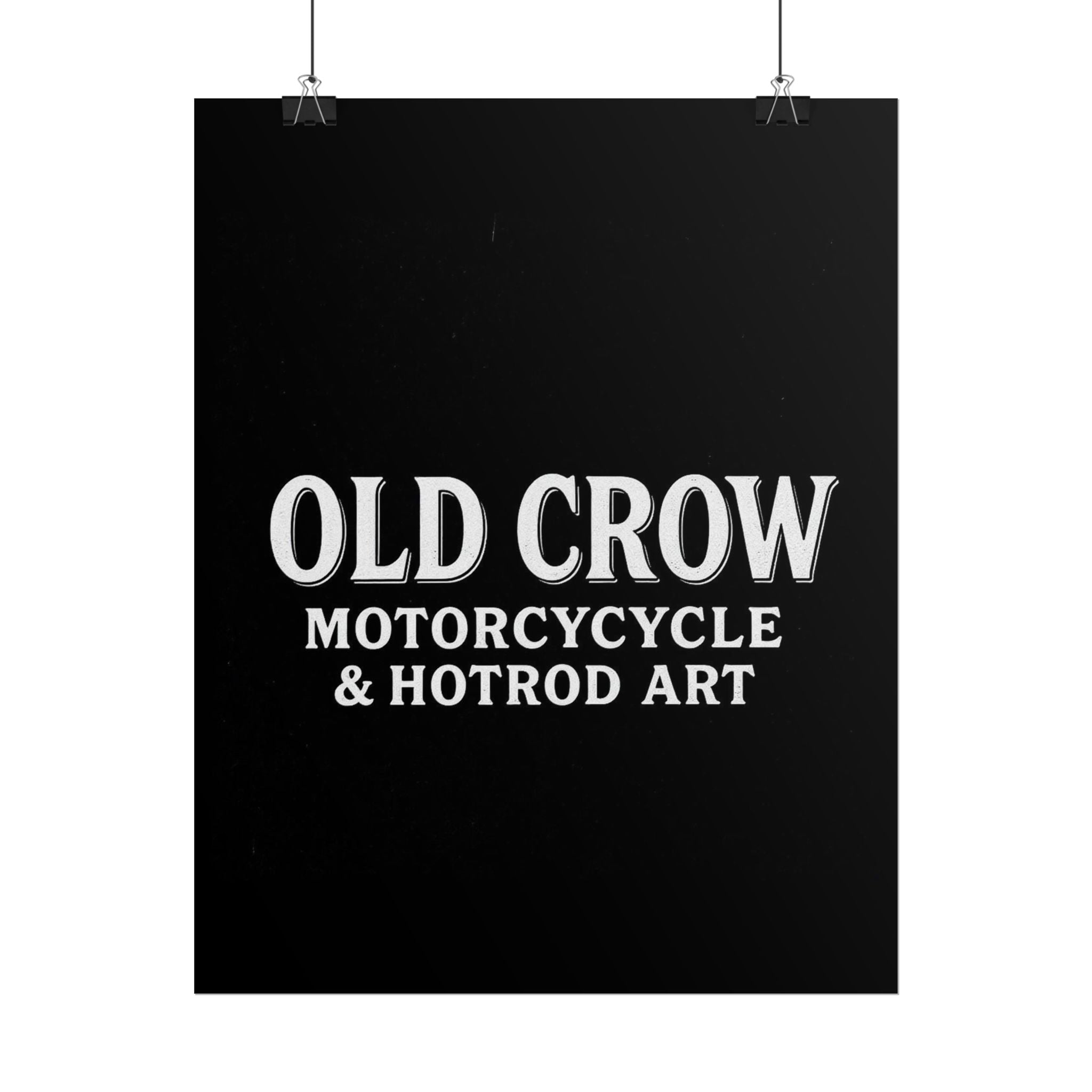 Old Crow: The Omen Art Rolled Posters