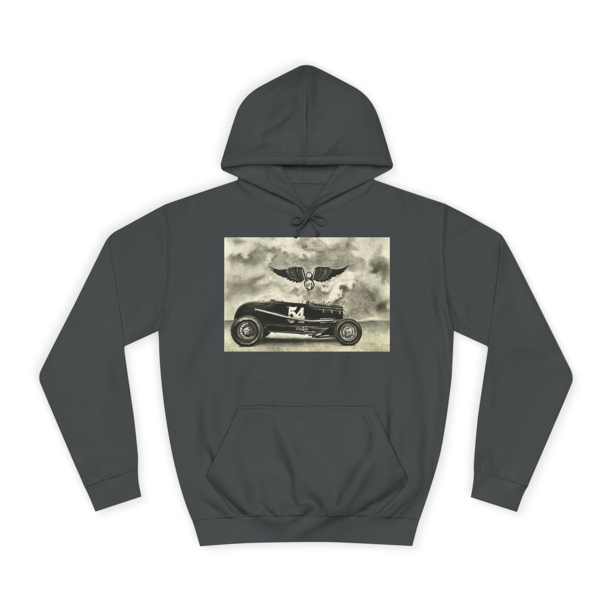 No. 54 Winged Hotrod Hoodie