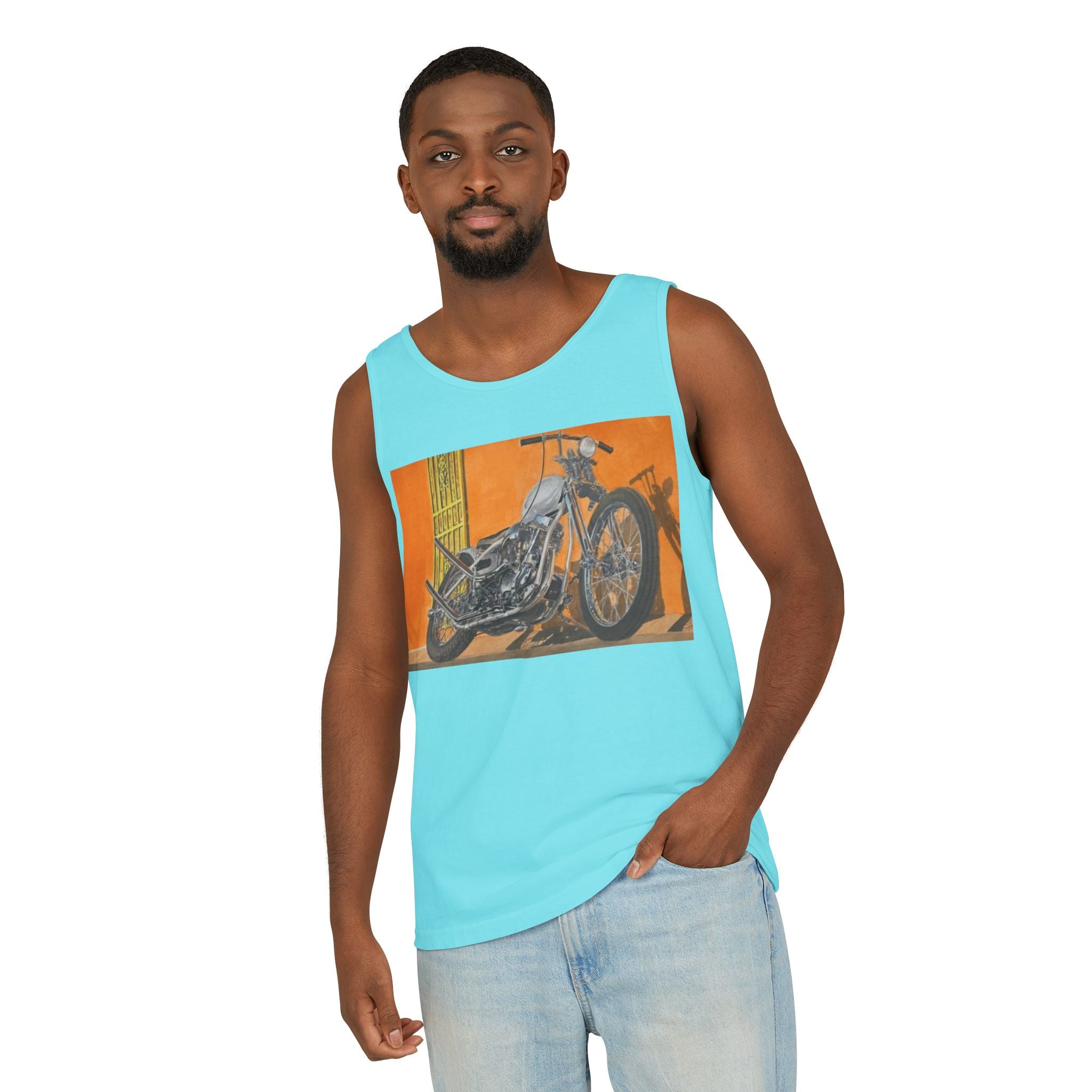 Sunset Chopper Tank Top