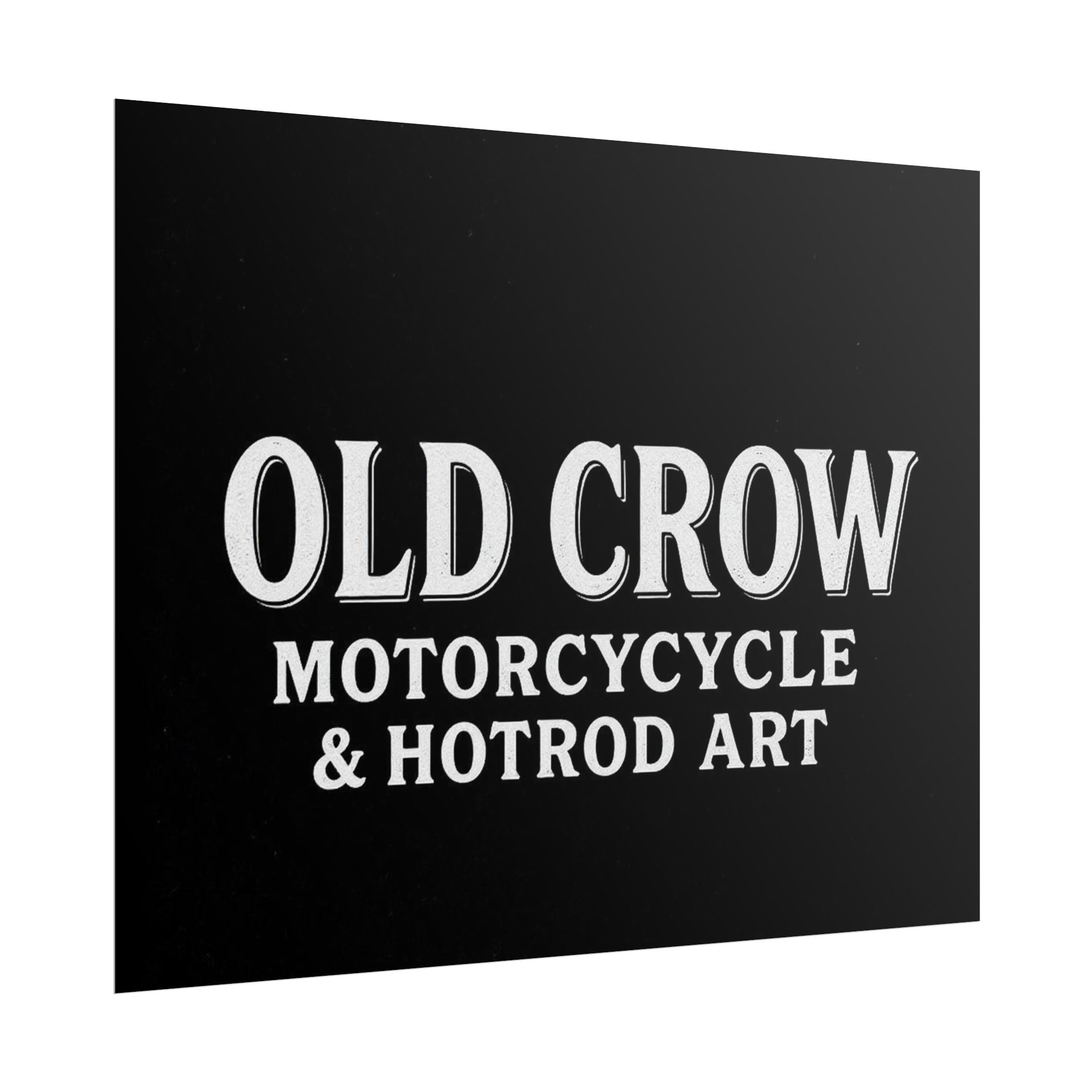 Old Crow: The Omen Art Rolled Posters