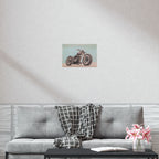 Chopper Soul, Open Sky Motorcycle Art Print