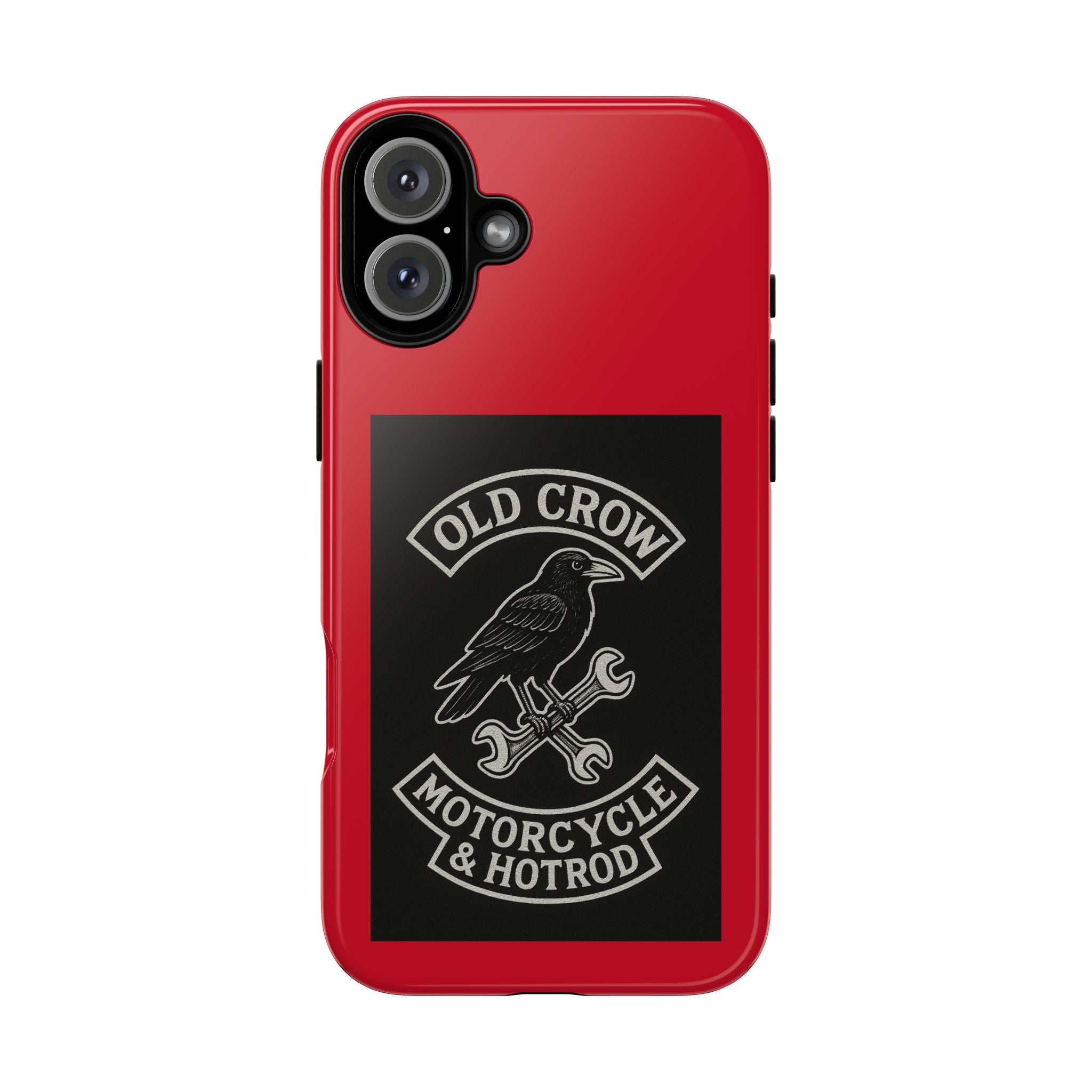 Old Crow Garage Retro Hotrod Rider Cases