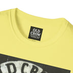 Old Crow Motorcycles Skull Emblem Patch T-Shirt
