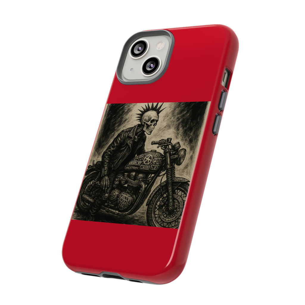Gothic Punk Biker Skeleton Cases