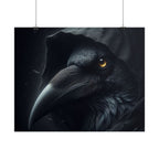 Dark Raven Hooded Rolled Poster