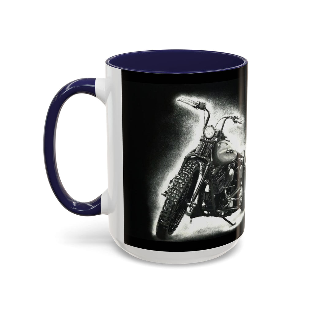 11 Vintage Motorcycle Accent Coffee Mug