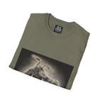 Custom Bobber Bike Canvas T-Shirt