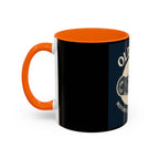 4 Old Crow Motorcycle Art Coffee Mug
