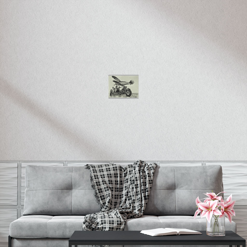 From Runway to Highway Transportation Art Print