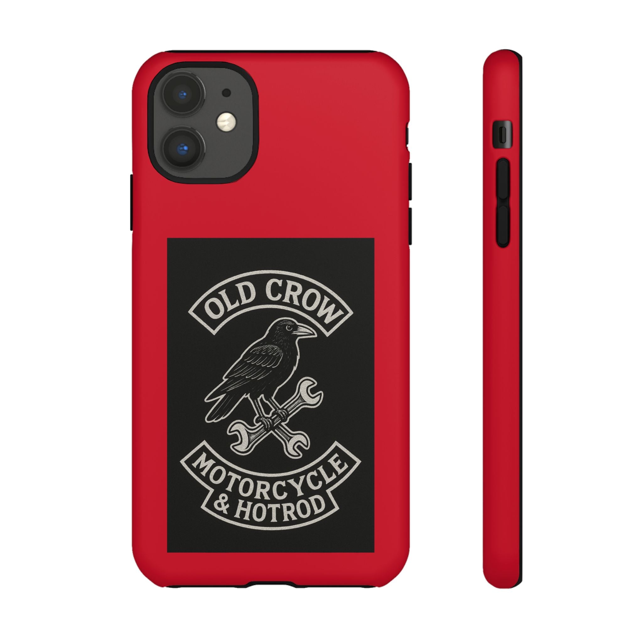 Old Crow Garage Retro Hotrod Rider Cases