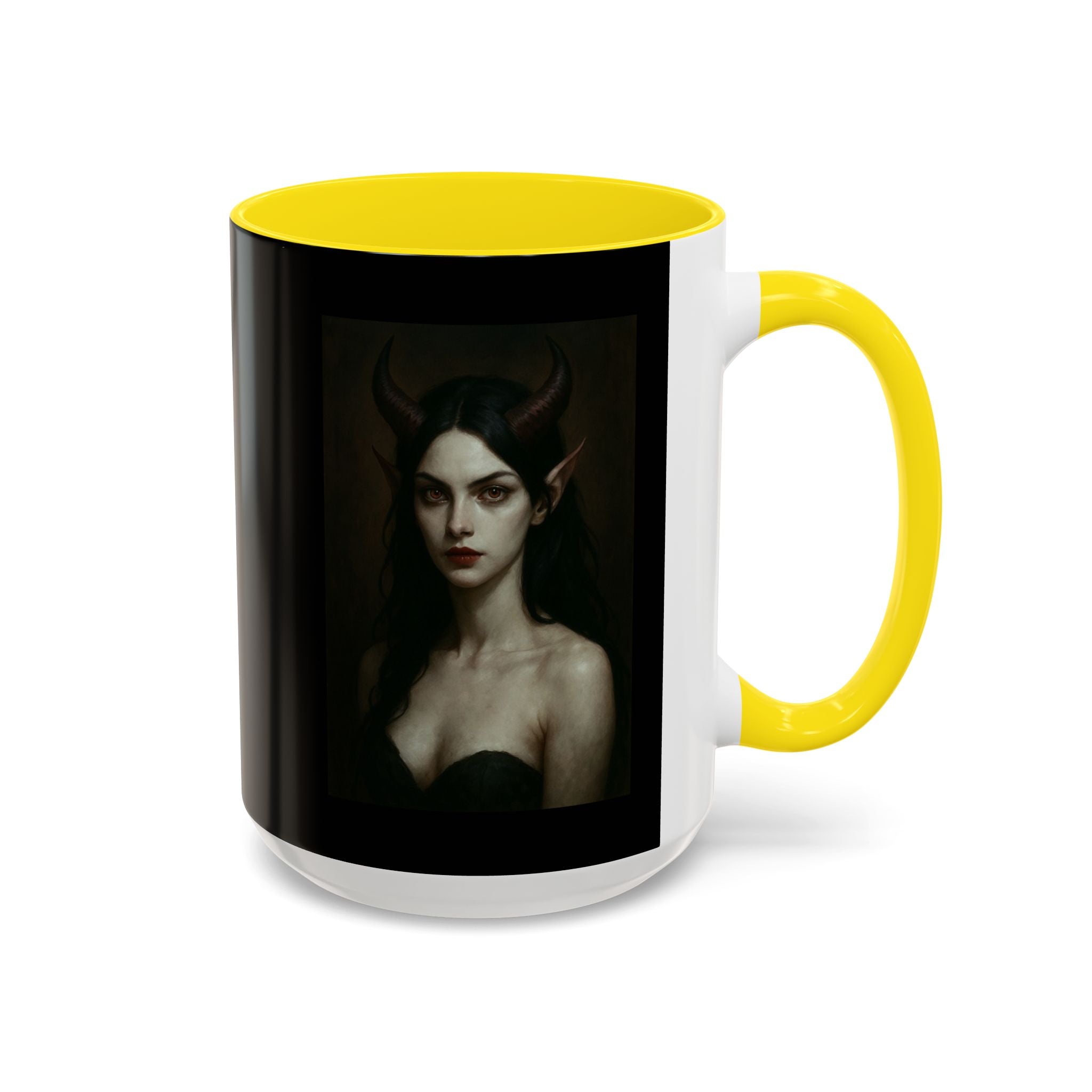 20 Dark Aesthetic Devilish Accent Coffee Mug