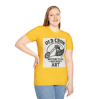 Old Crow Long Fork Chopper Sticker T-Shirt
