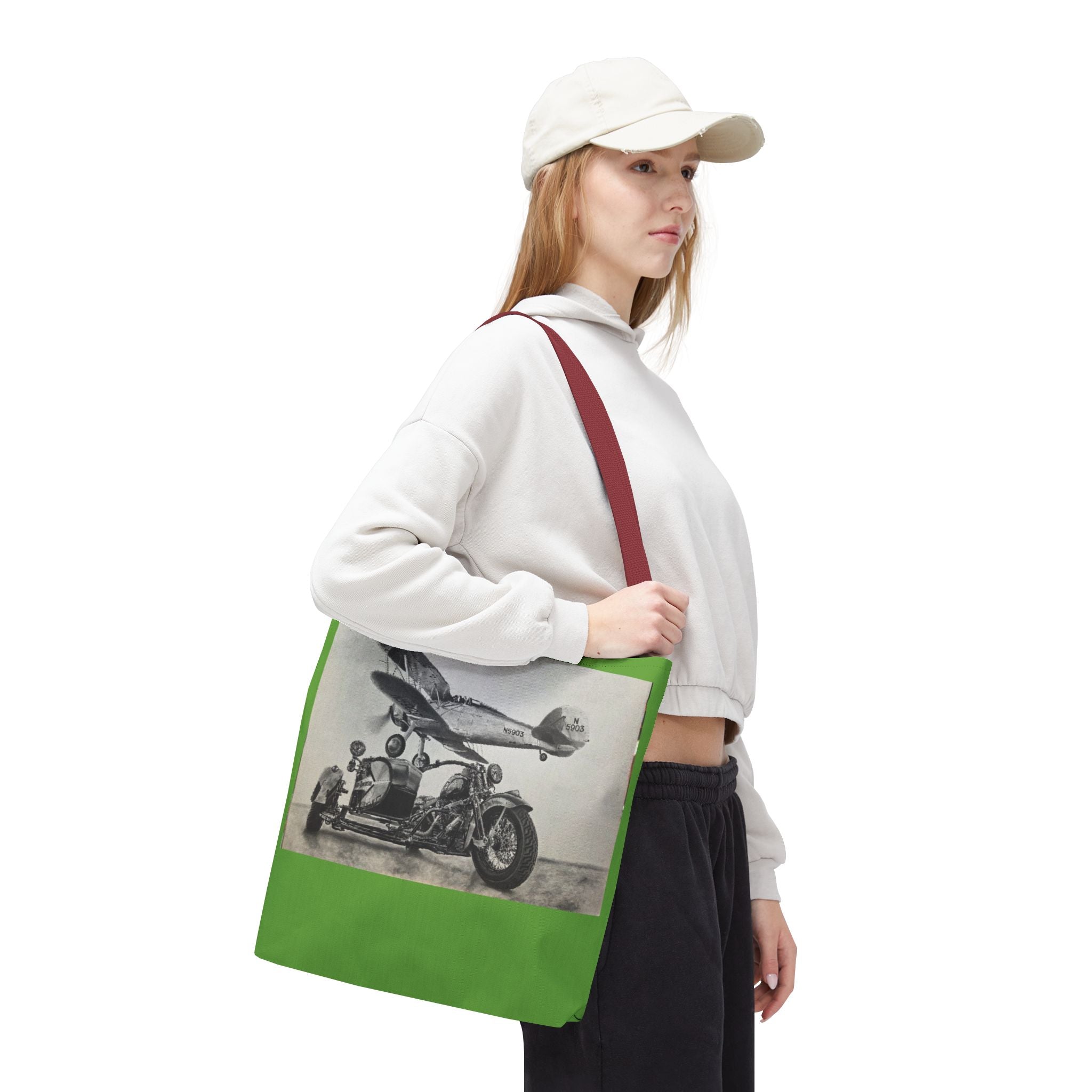Biplane Brotherhood Tote Bag