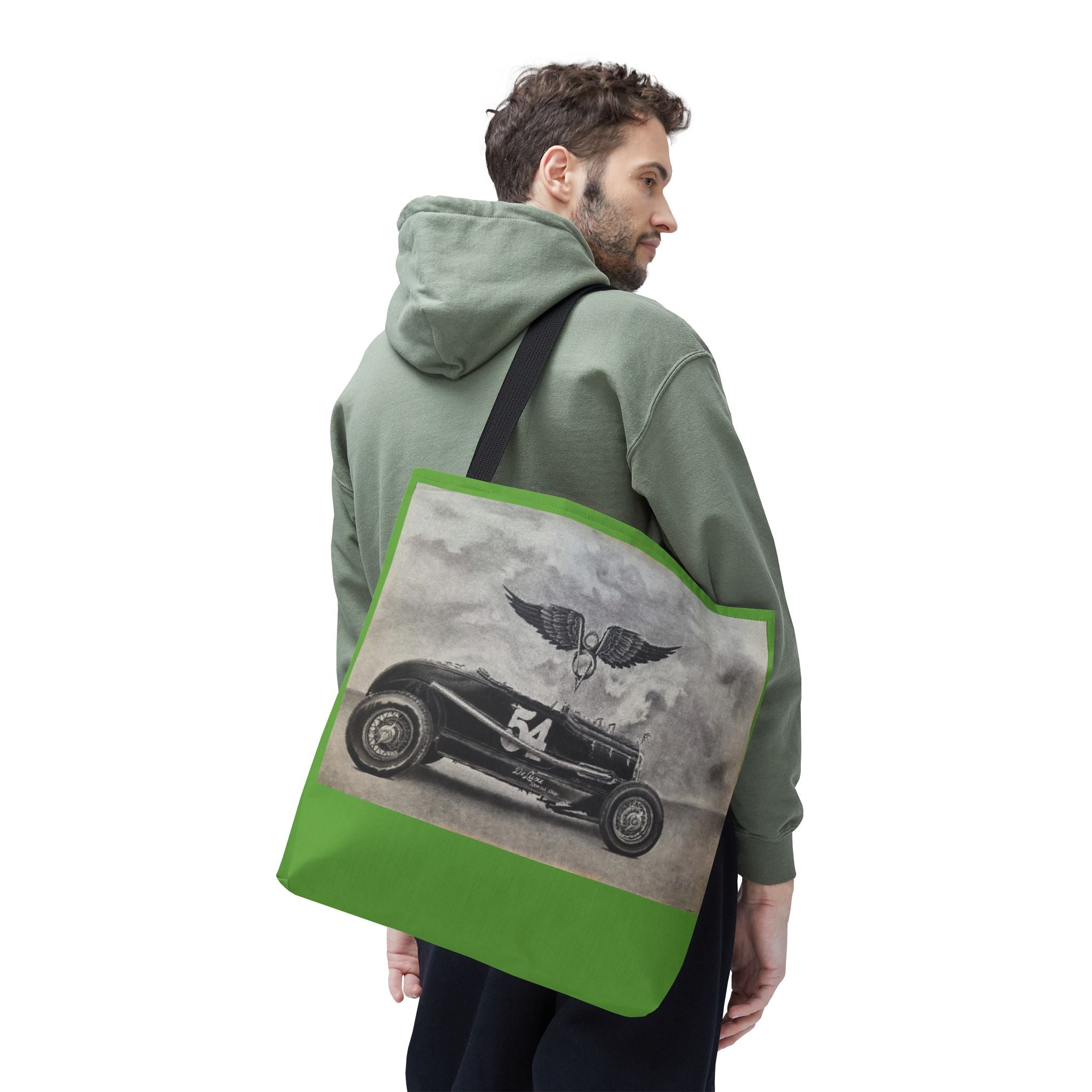 Speed & Spirit Tote Bag