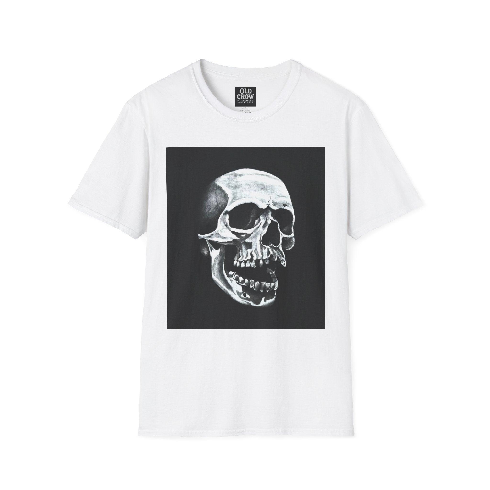 Skull of Shadows Softstyle T-Shirt, classic skull
