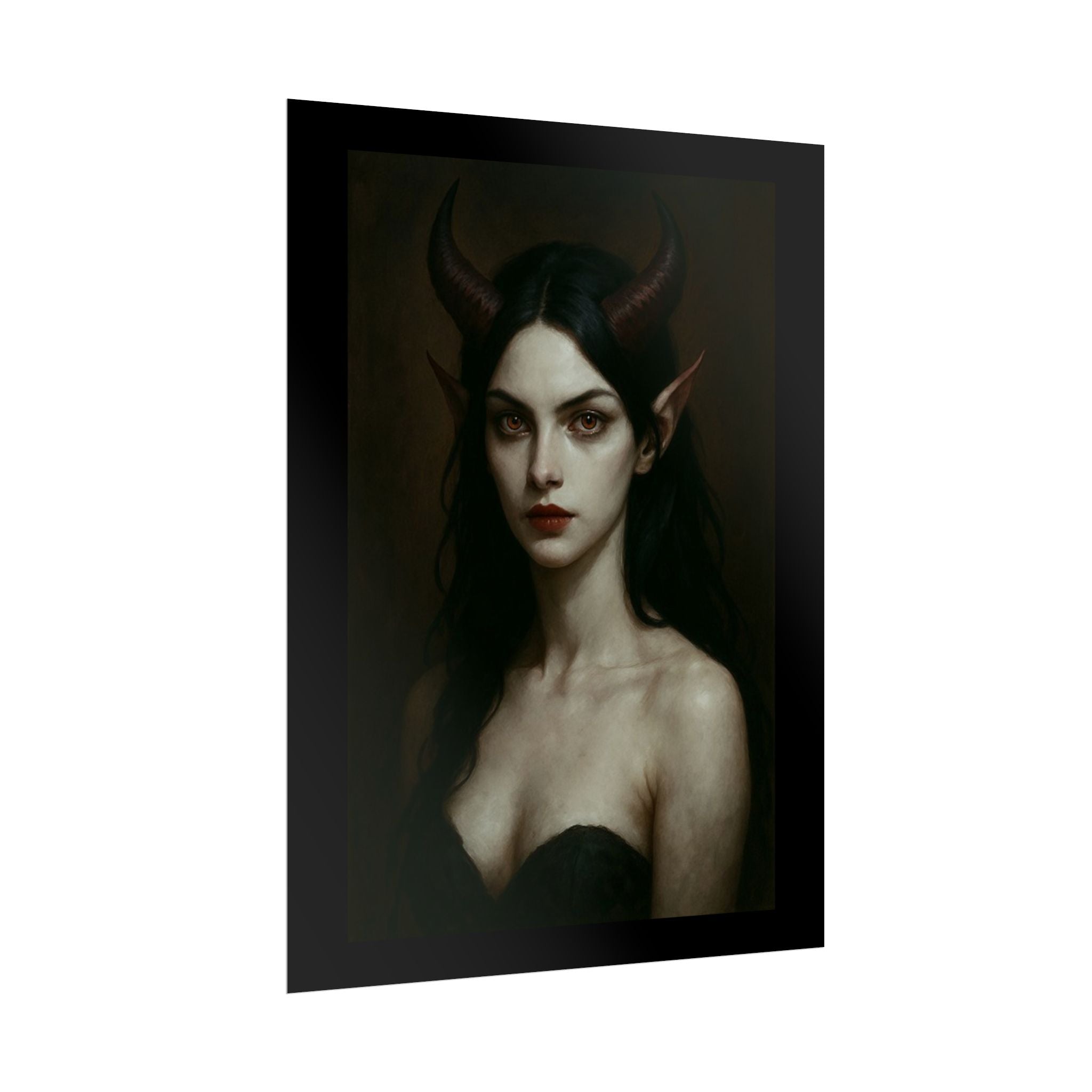 Gothic Art Rolled Posters, Dark Fantasy Wall Decor