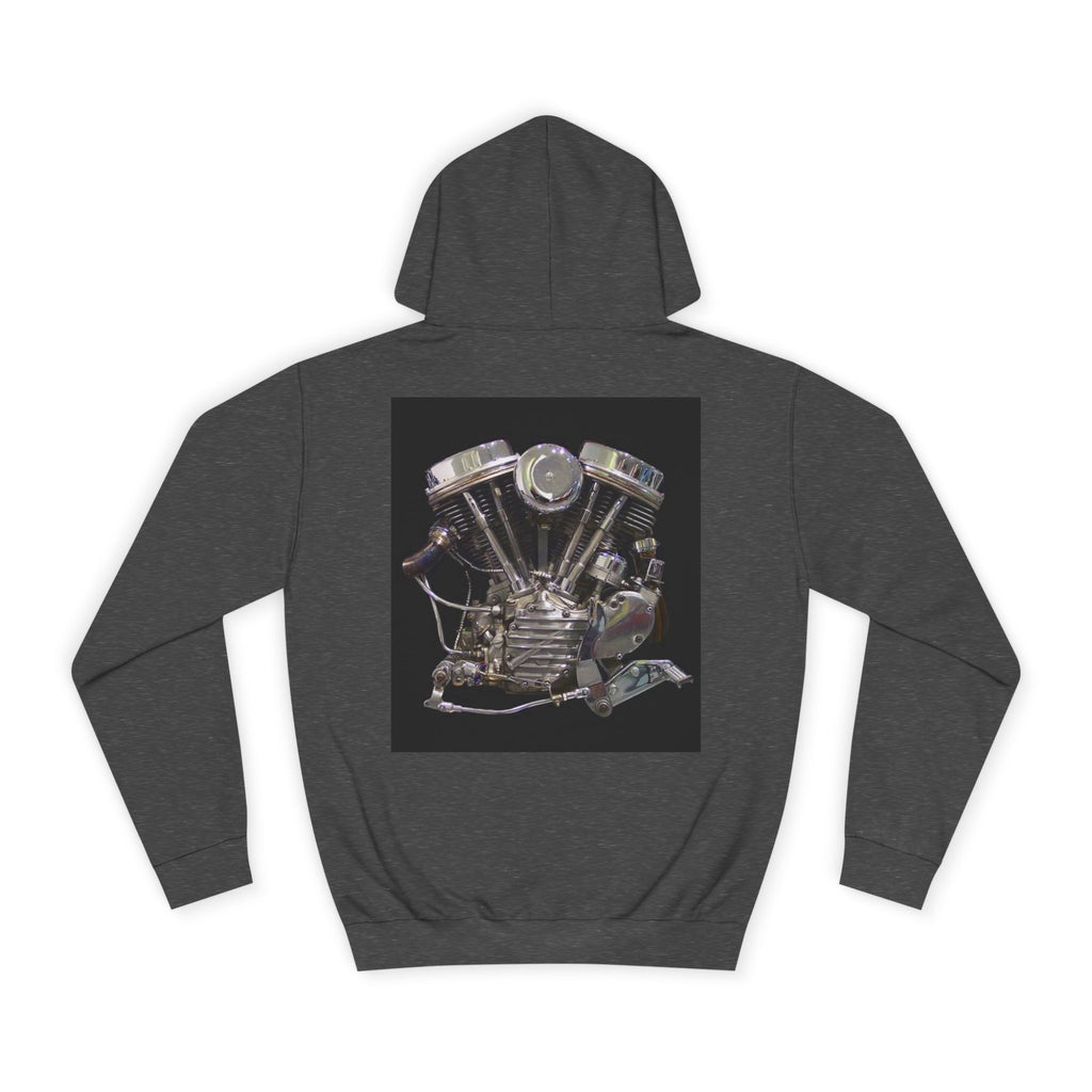 Old Crow Motorcycle & Hotrod College Hoodie