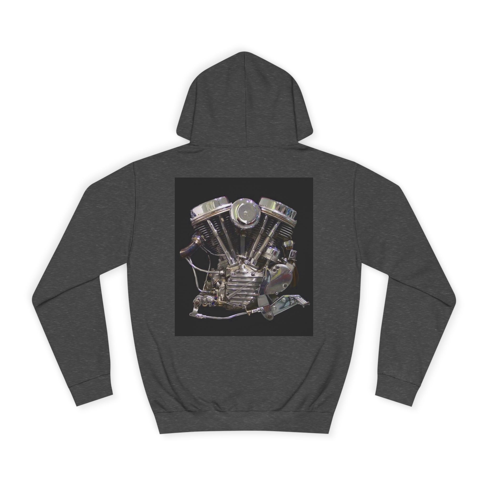 Old Crow Motorcycle & Hotrod College Hoodie