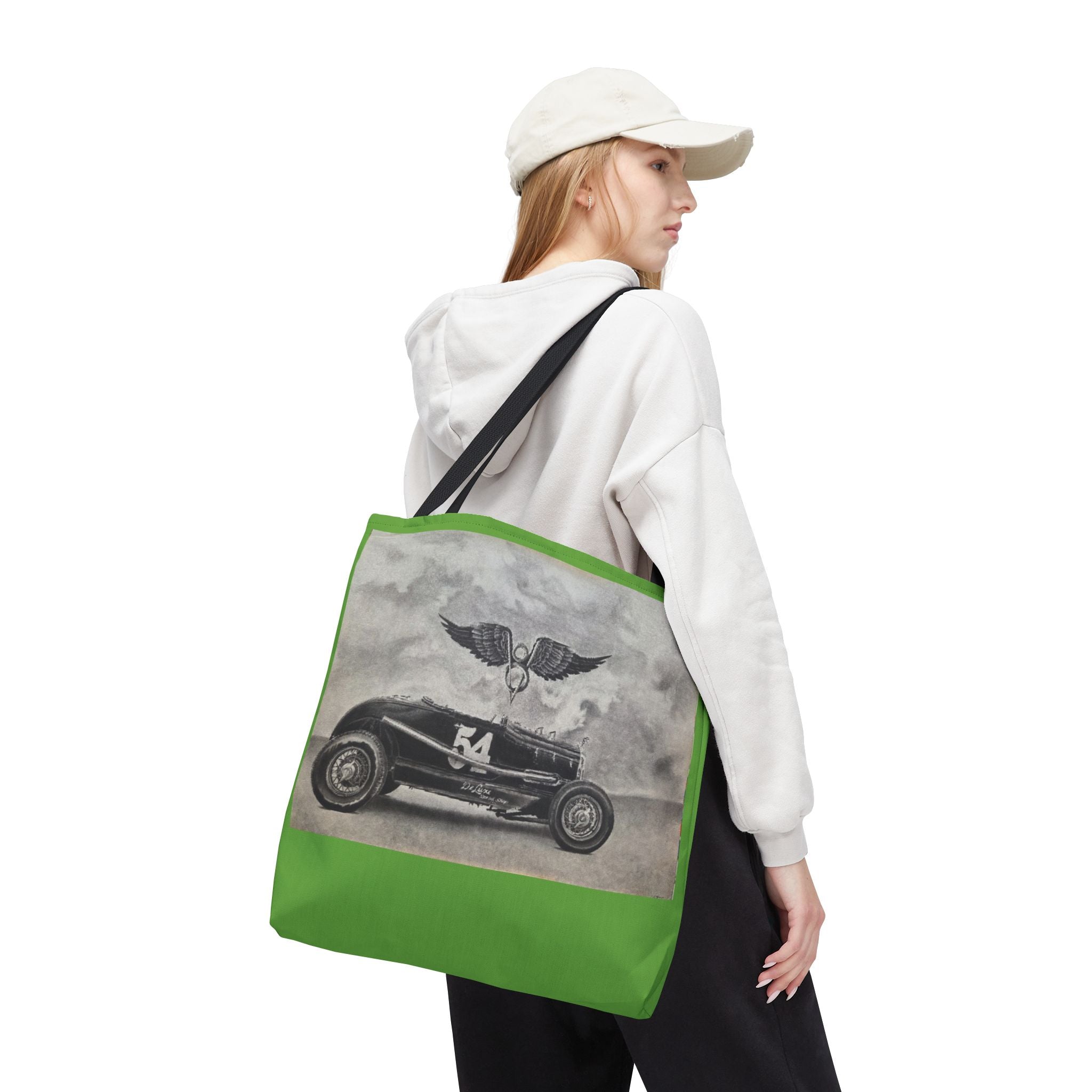 Speed & Spirit Tote Bag