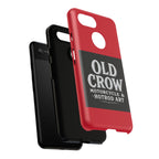 Classic Old Crow Garage Typography Cases