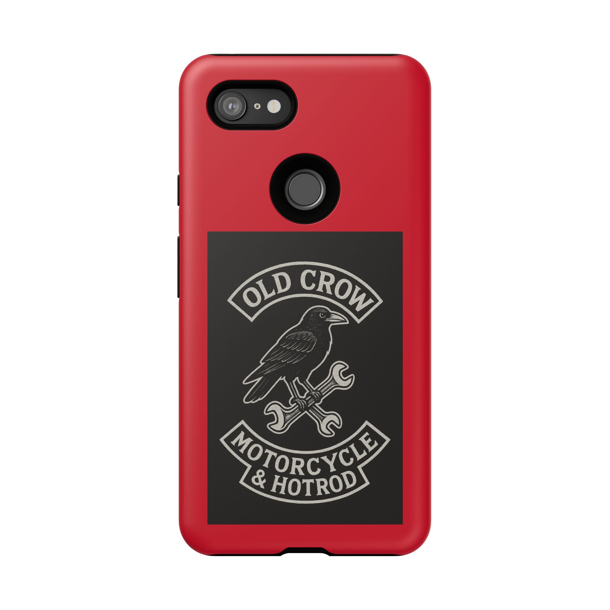 Old Crow Garage Retro Hotrod Rider Cases