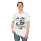 Old Crow Long Fork Chopper Sticker T-Shirt