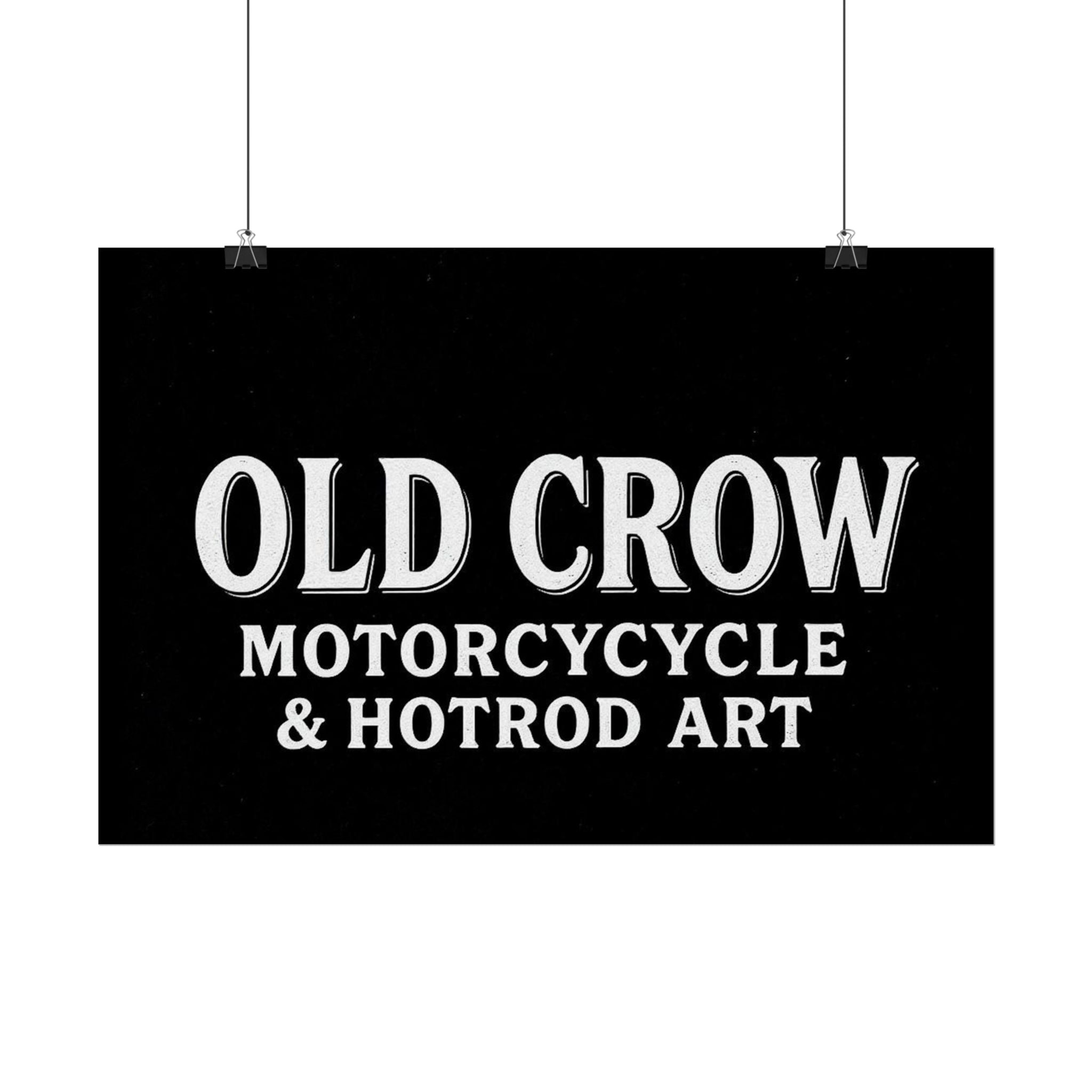 Old Crow: The Omen Art Rolled Posters