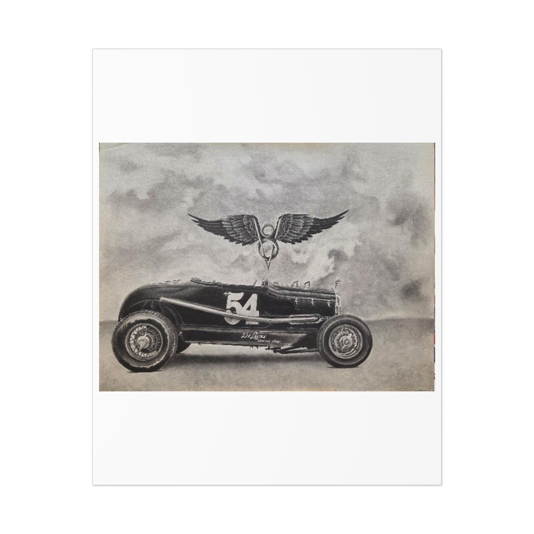 Old Crow: Speed, Steel & Spirit Art Print