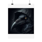 Dark Raven Hooded Rolled Poster