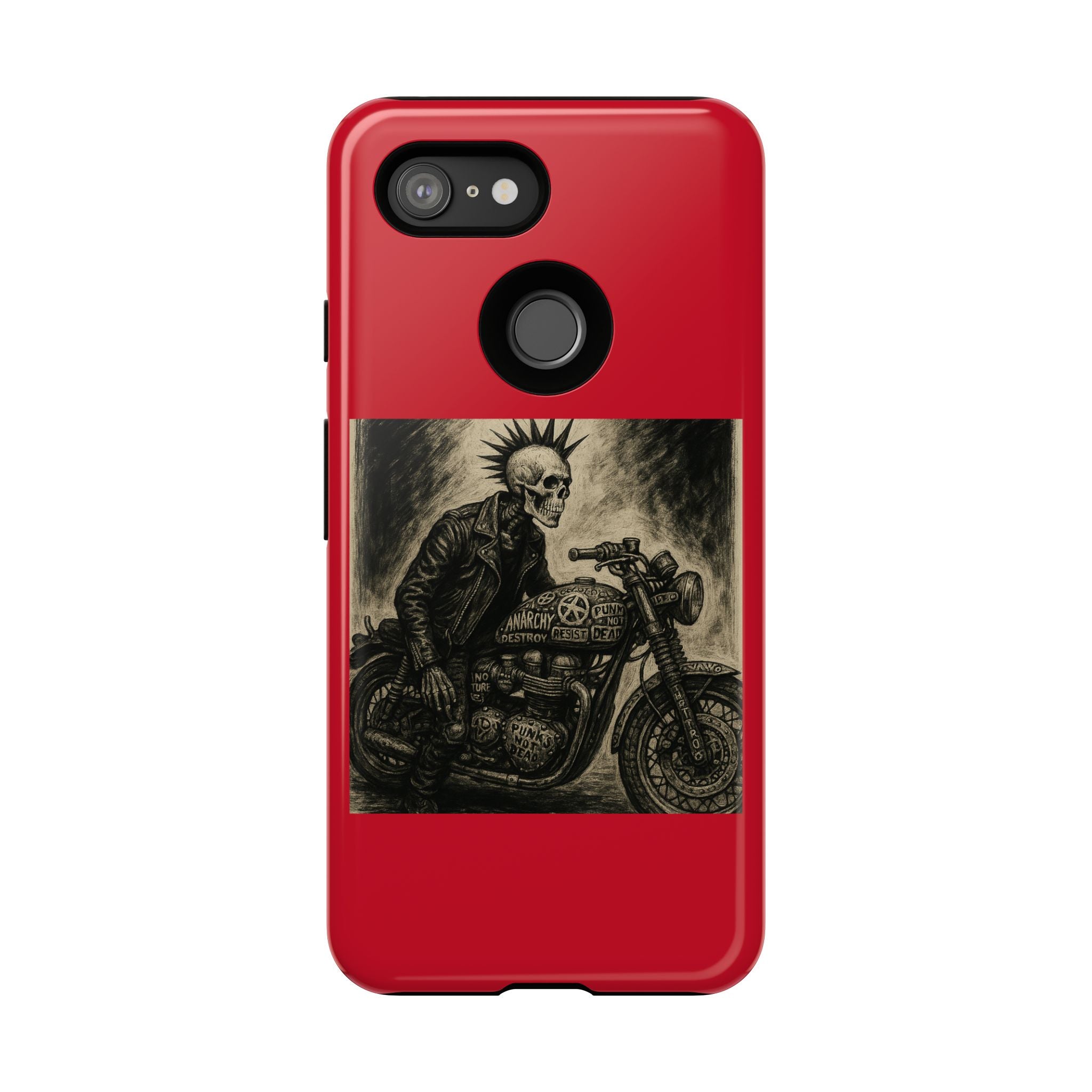 Gothic Punk Biker Skeleton Cases