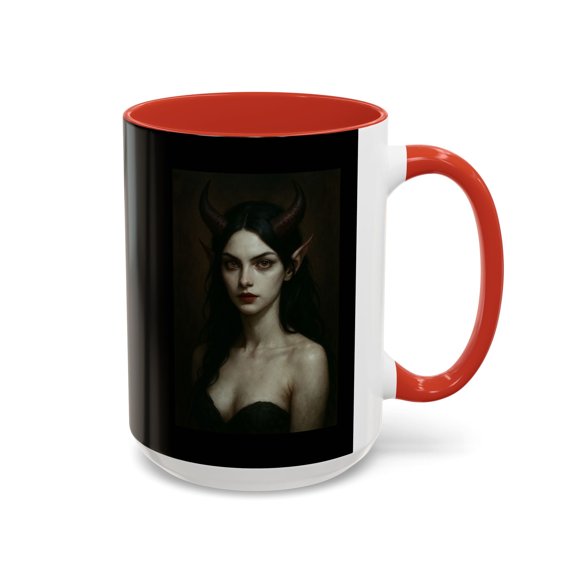 20 Dark Aesthetic Devilish Accent Coffee Mug