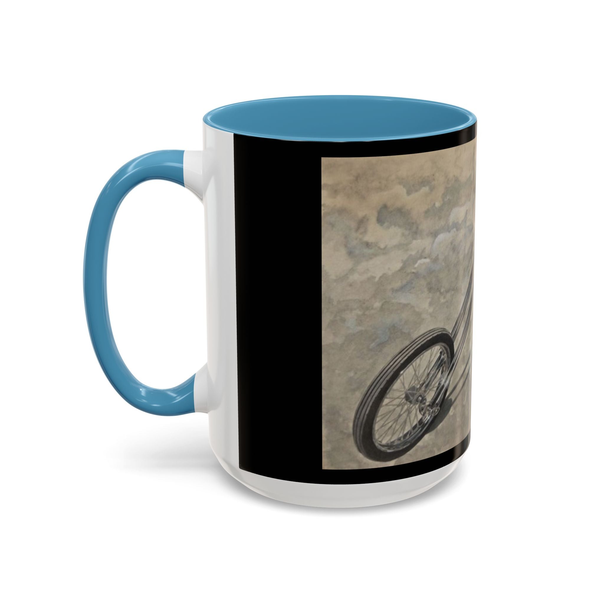 14 Vintage Motorcycle Accent Coffee Mug